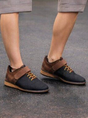 Nobull Power Performance Smokey Black Oiled Coffee Brown Leather